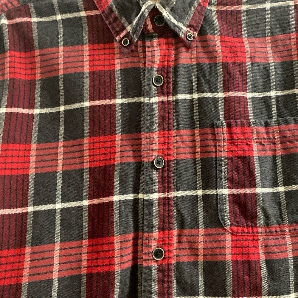 Weatherproof Vintage Red Sz L Multi Plaid Lumberjack Outdoor‎ - Picture 4 of 4